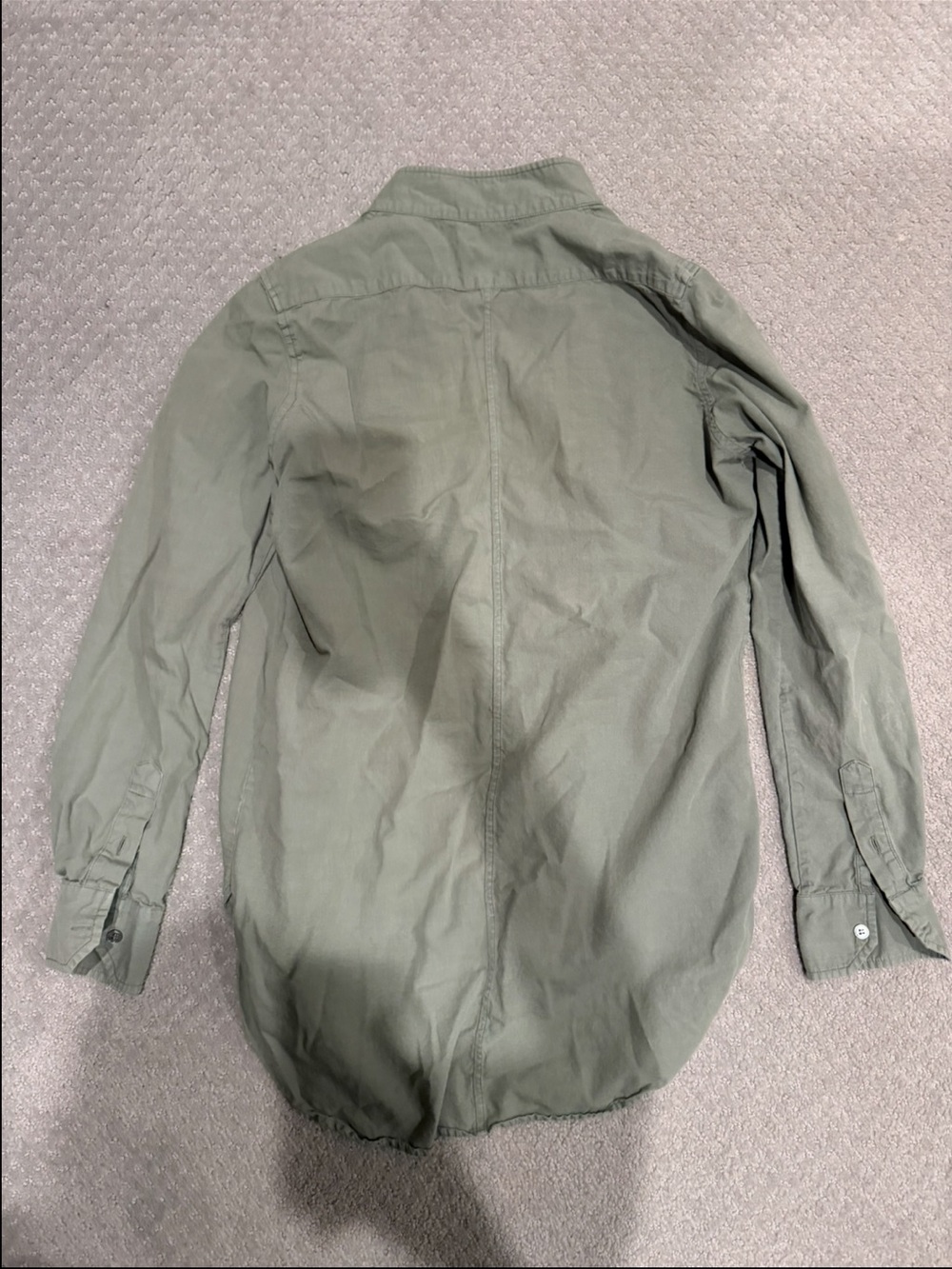 Frame Green Button Up - Picture 3 of 3